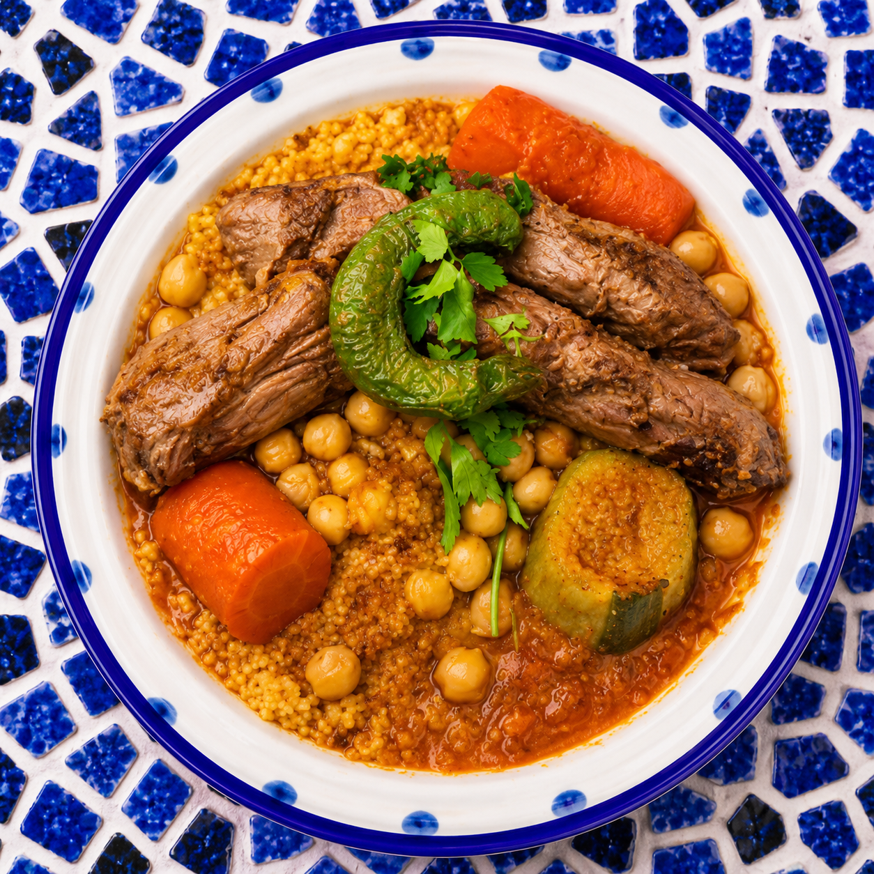 Couscous agneau