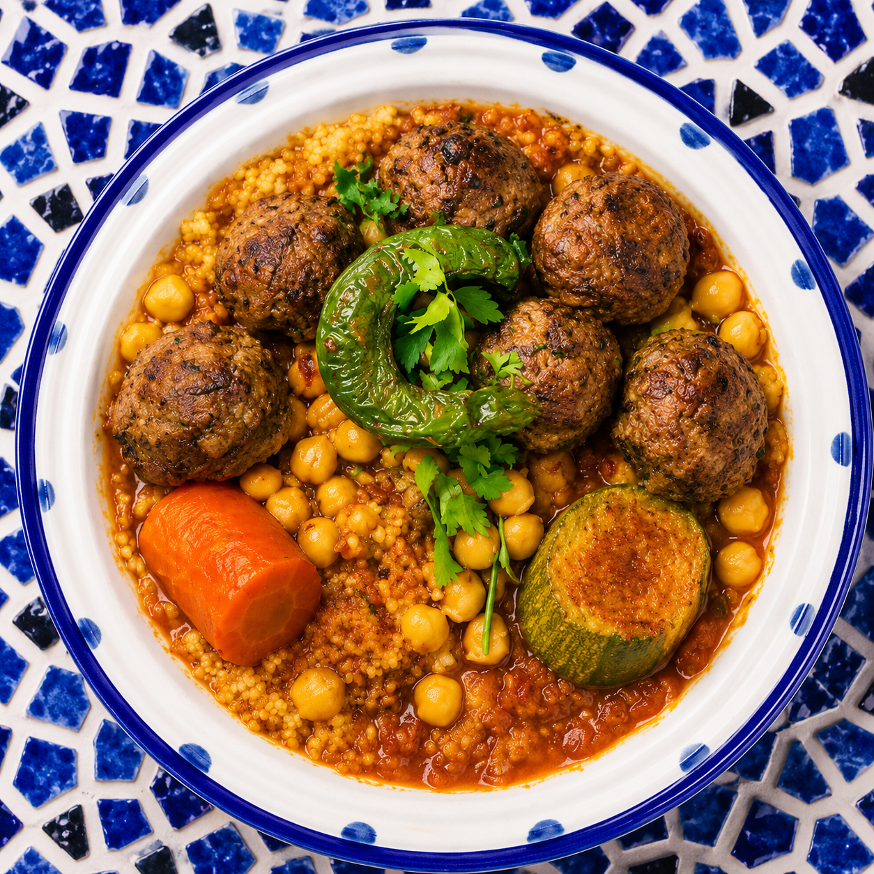 Couscous boulettes