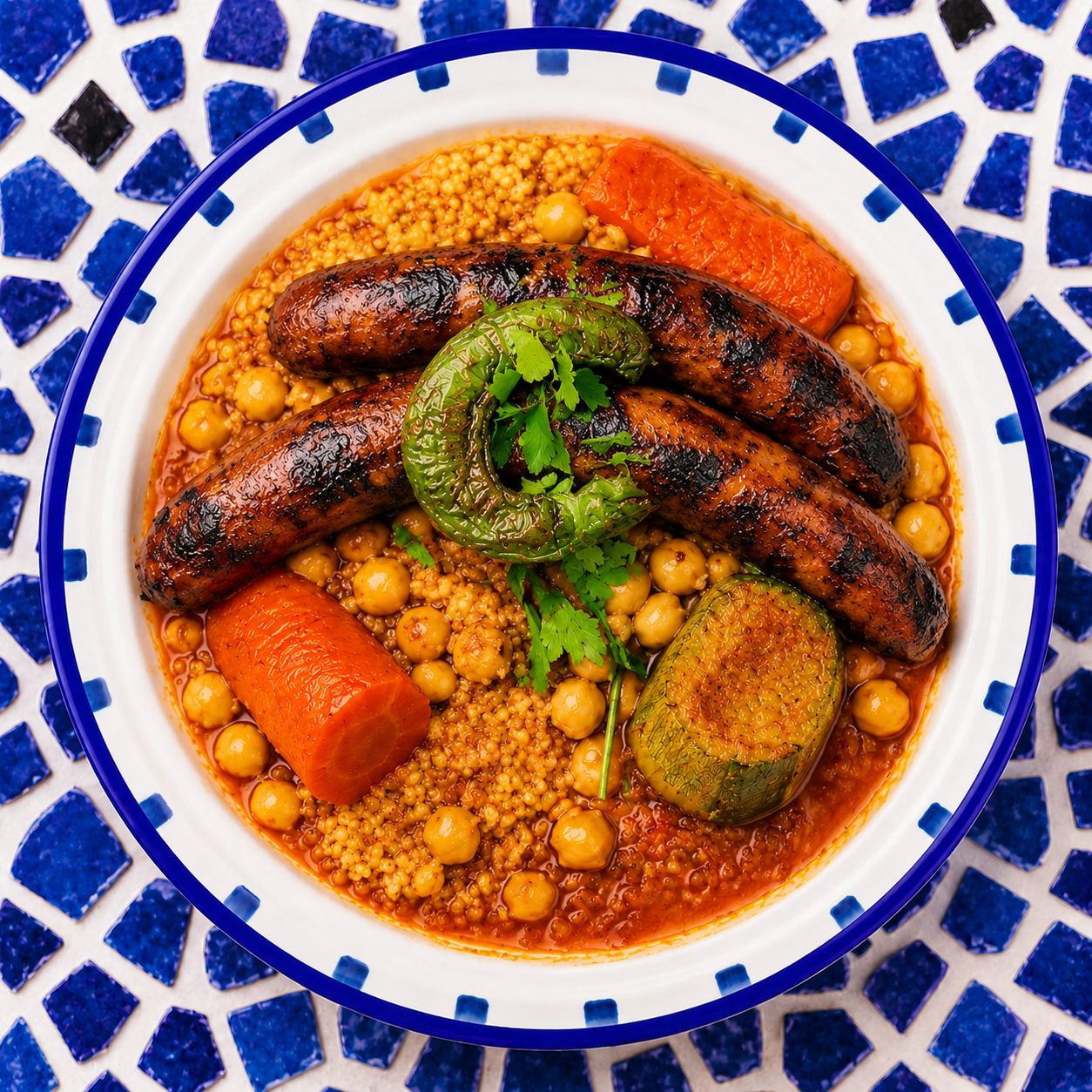 Couscous merguez