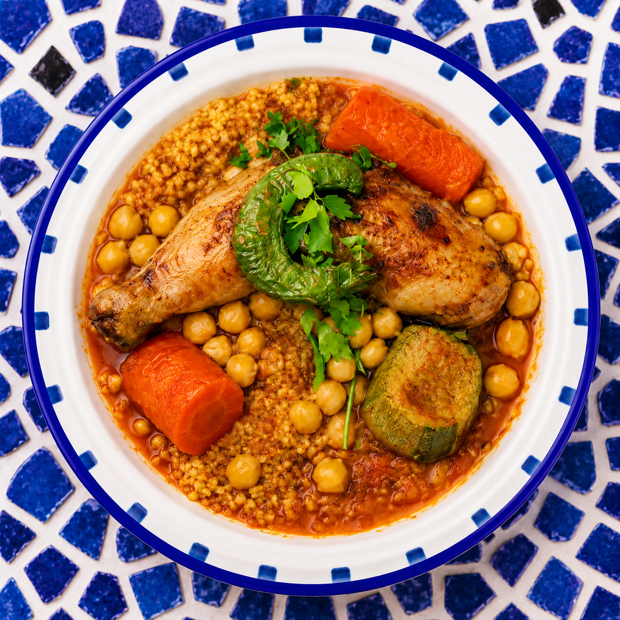Couscous poulet