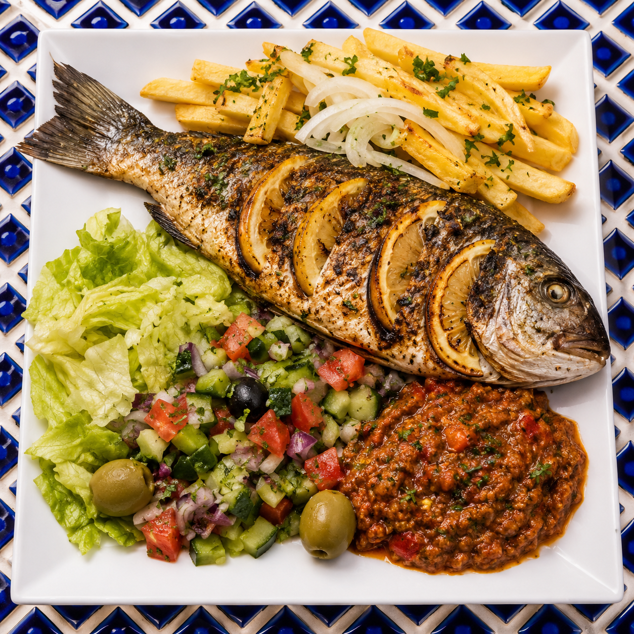 Dorade grillée