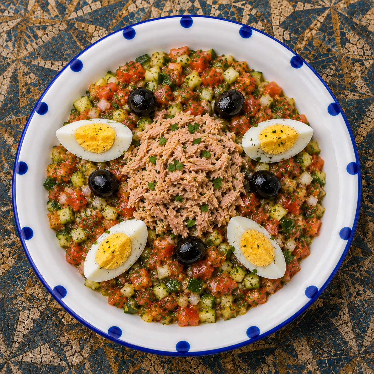Salade méchouia