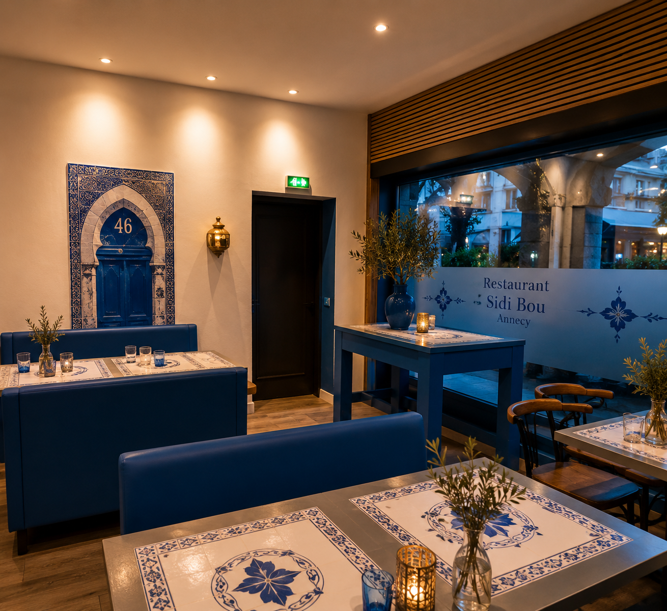 Décoration tunisienne Sidi Bou Saïd