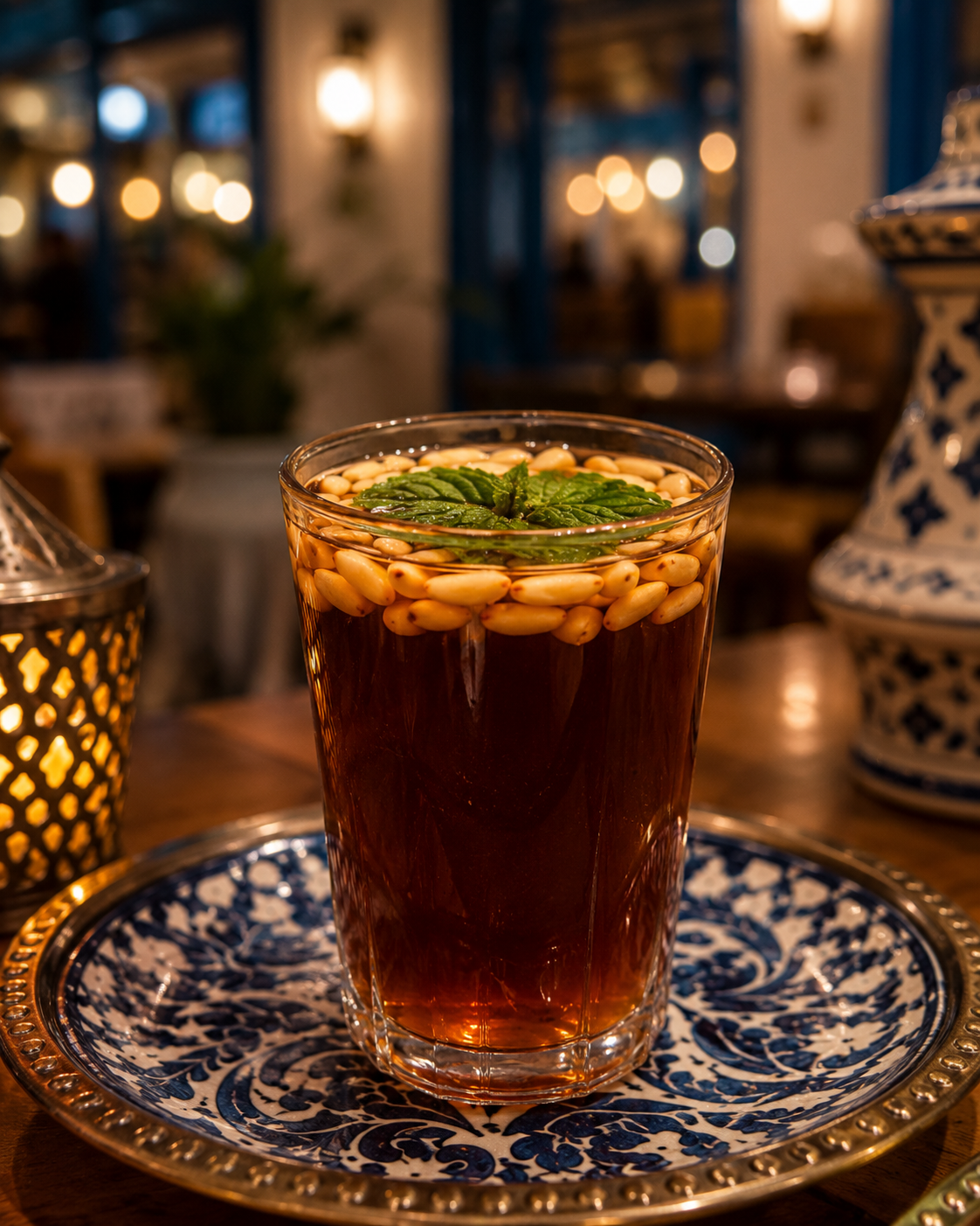 Thé à la menthe tunisien